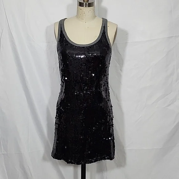 knee length dresses for ladies Dolce & Gabbana 1995 Rhinestones Black Halter Mini Dress – Rixt Archives main image 0